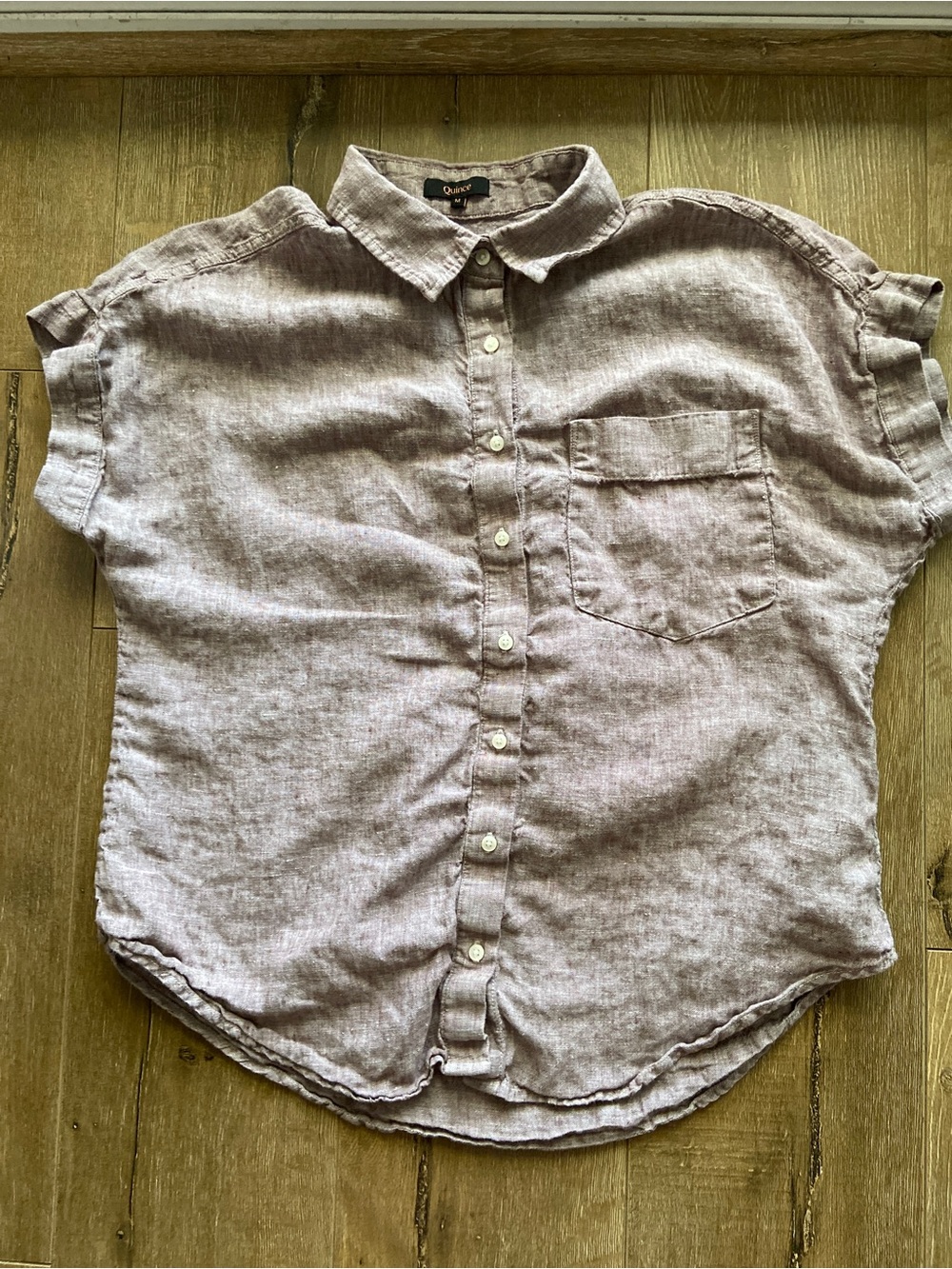 Quince 100% Linen Camp Shirt